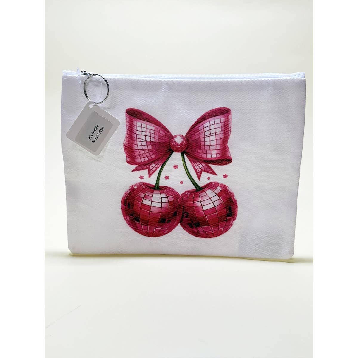 Cherry Printed Multi Use Purse
