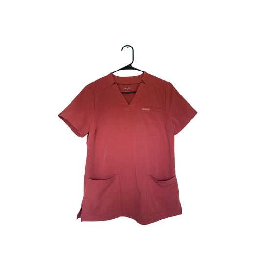 Jaanuu Coral Scrub Top – S
